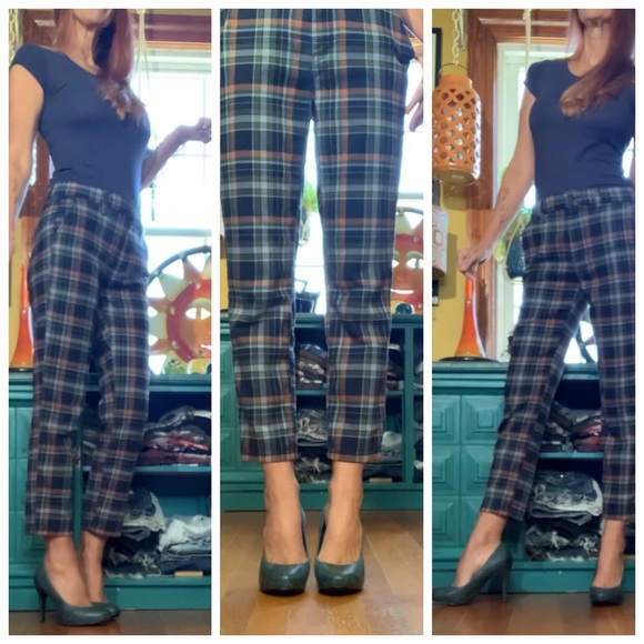 Slate Blue Distressed Platform Heels - Picture 14 of 16